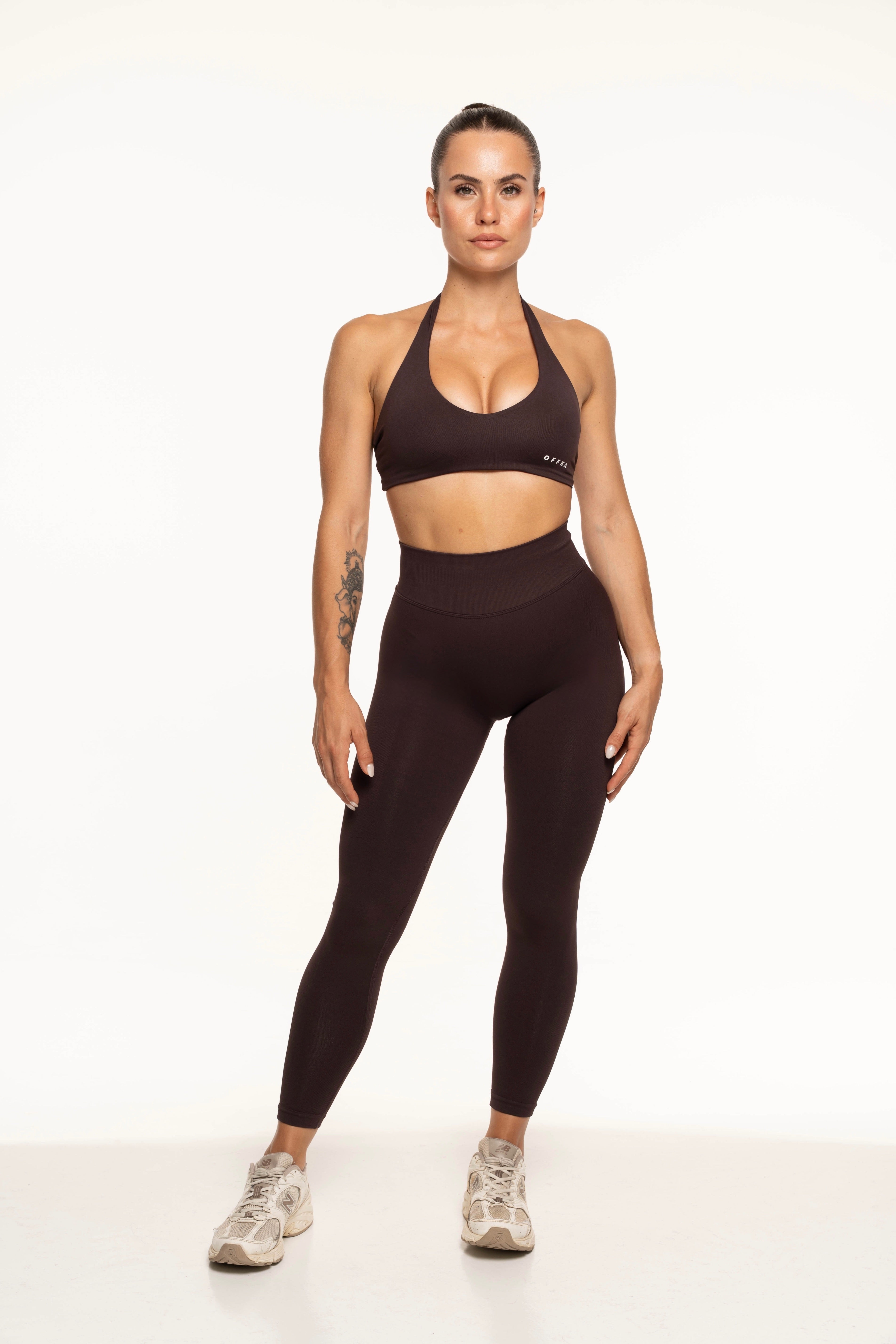 SIGNATURE LEGGINGS - ESPRESSO