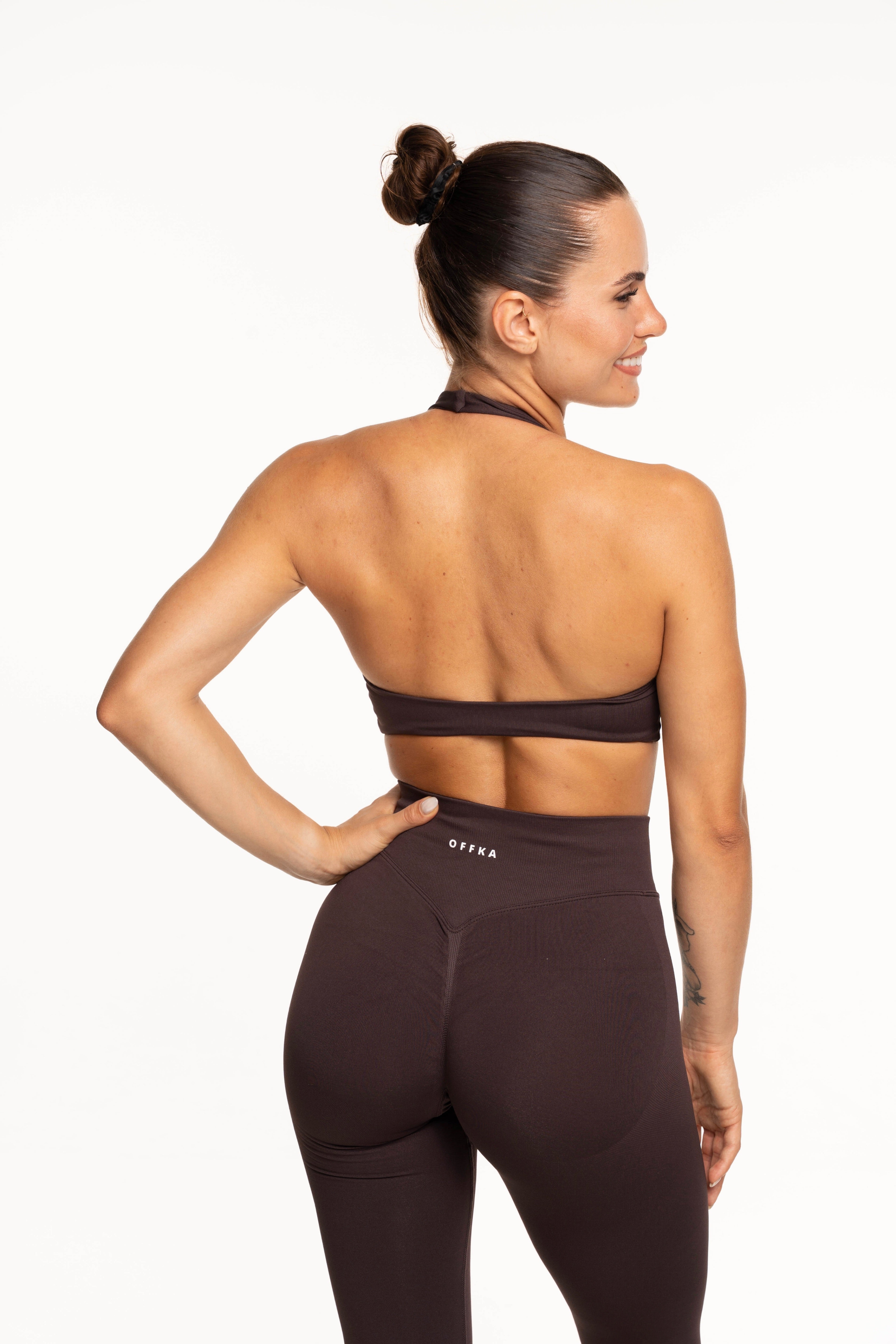 SIGNATURE LEGGINGS - ESPRESSO