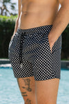 BLACK POLKA SHORT