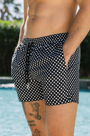 BLACK POLKA SHORT