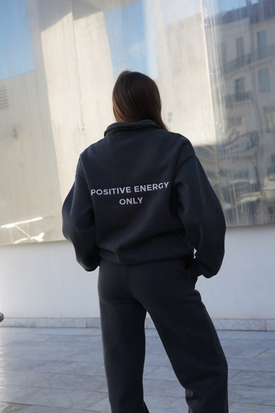 ensemble sweat jogging gris charbon phrases motivation