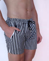 STRIPE SHORT